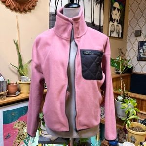 Women’s Calvin Klein Performance Dusty Pink Full Zip Fleece Jacket